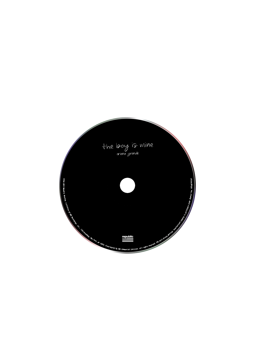 Ariana Grande - the boy is mine CD