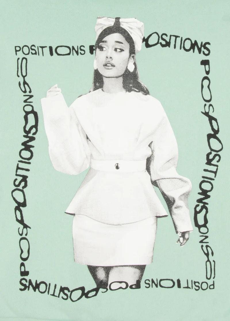 Ariana Grande - positions mint hoodie