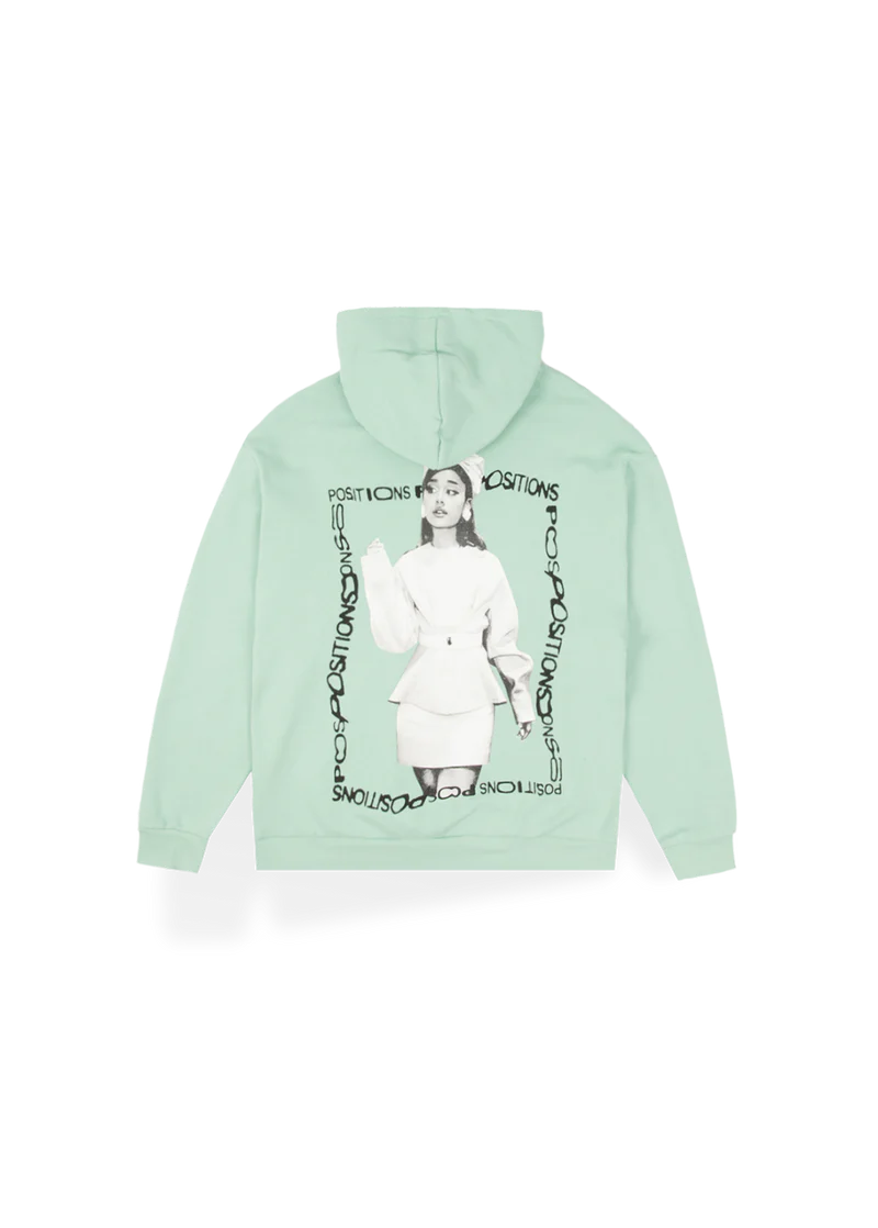 Ariana Grande - positions mint hoodie