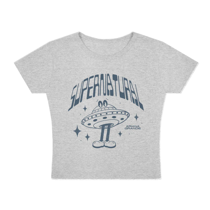 Ariana Grande - supernatural baby t-shirt (grey)