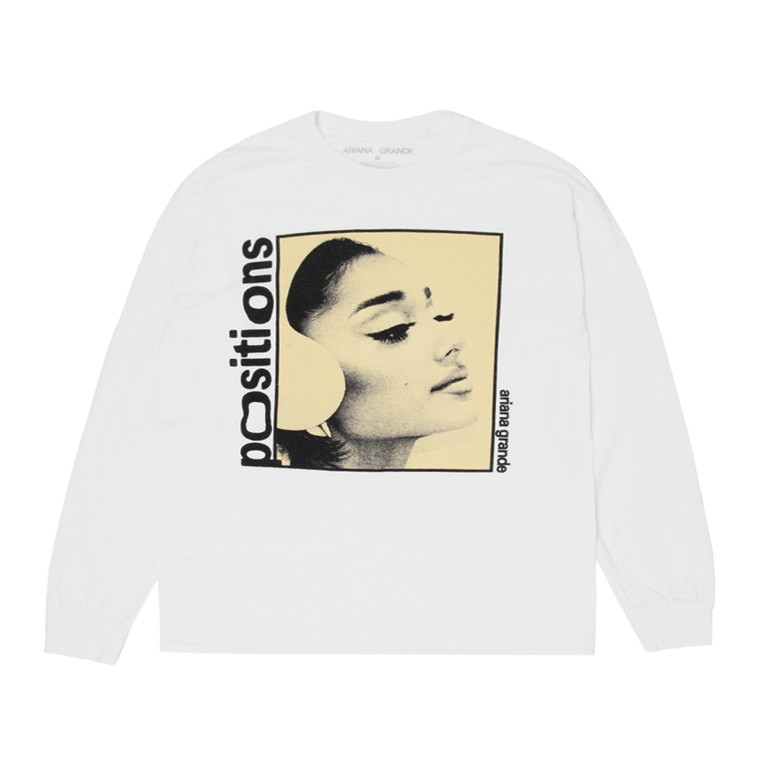 Ariana Grande - positions photo longsleeve t-shirt