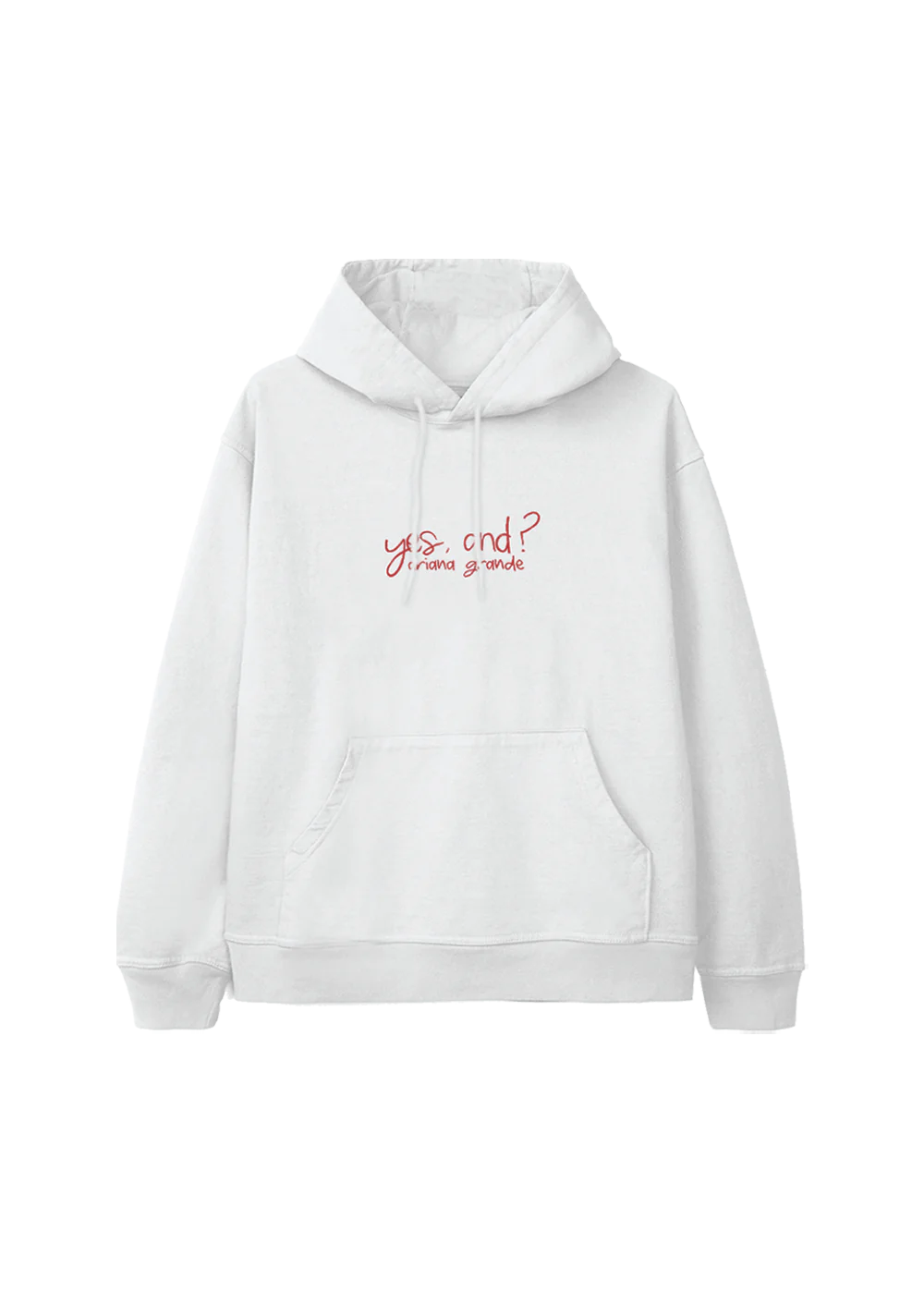 yes and collage hoodie Ariana Grande