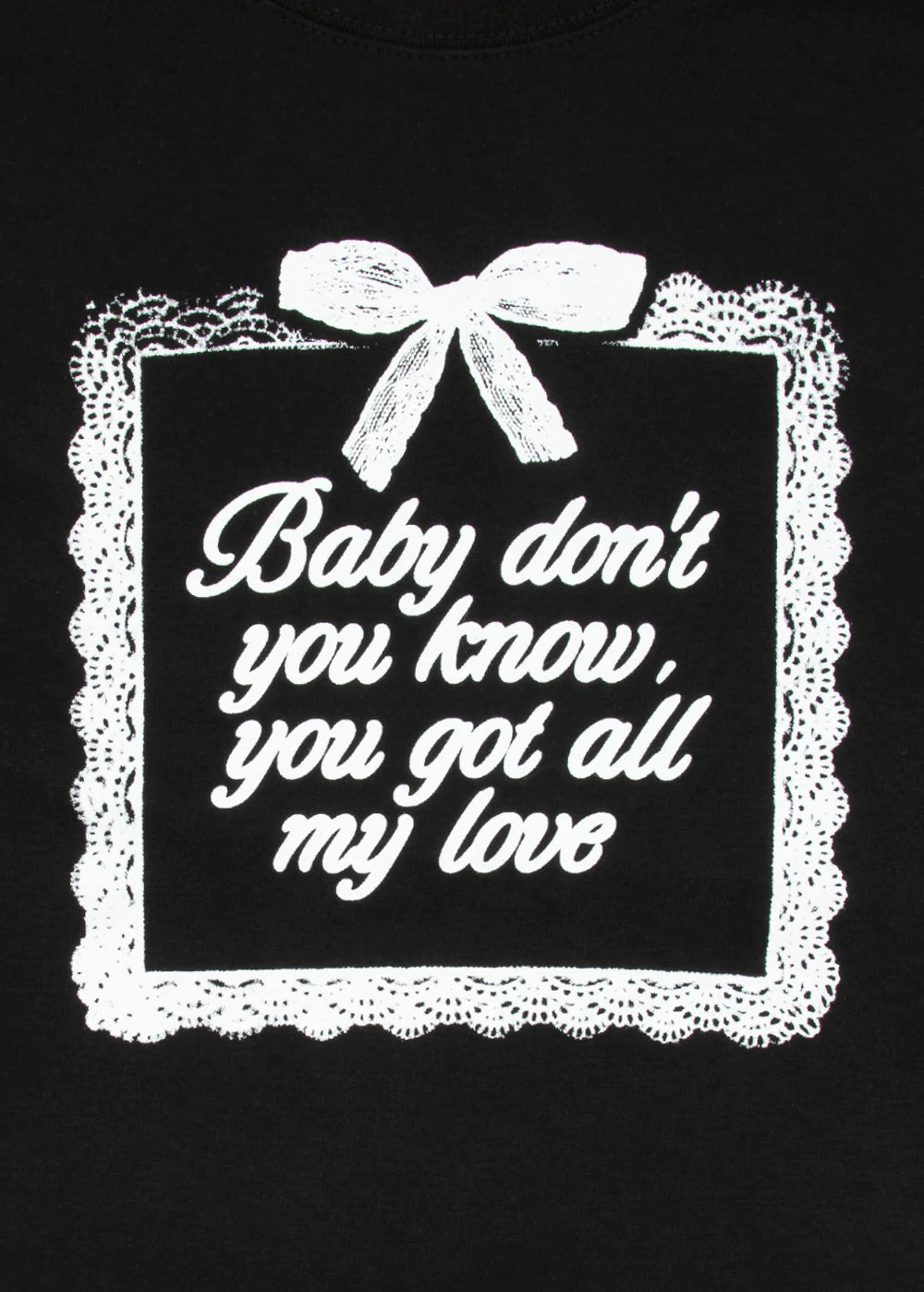 Ariana Grande -  yours truly 10th anniversary all my love crewneck