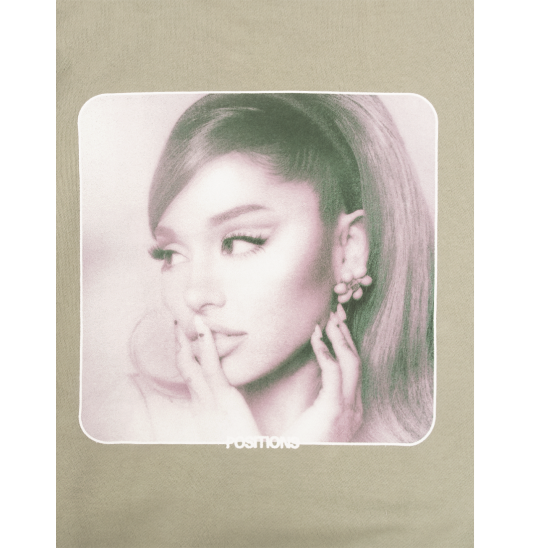 Ariana Grande - Positions Inverted Cover Hoodie