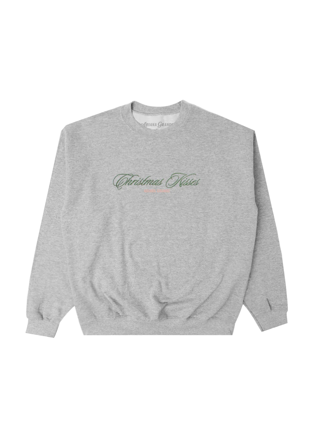 Ariana grande top grey sweatshirt