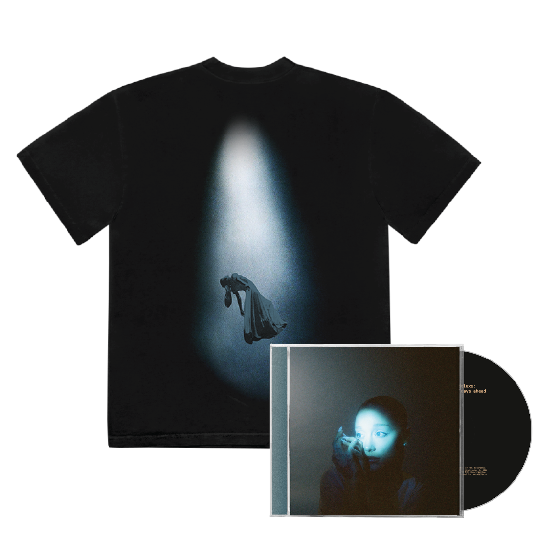 Brighter Days Ascend T-Shirt + Eternal Sunshine Deluxe: Brighter Days Ahead CD (D2C Exclusive) Bundle