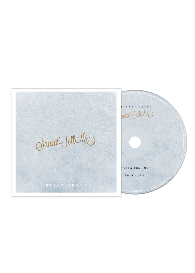 Santa Tell Me Tenth Anniversary Edition CD Ariana Grande Santa tell me tenth anniversary edition cd ariana grande