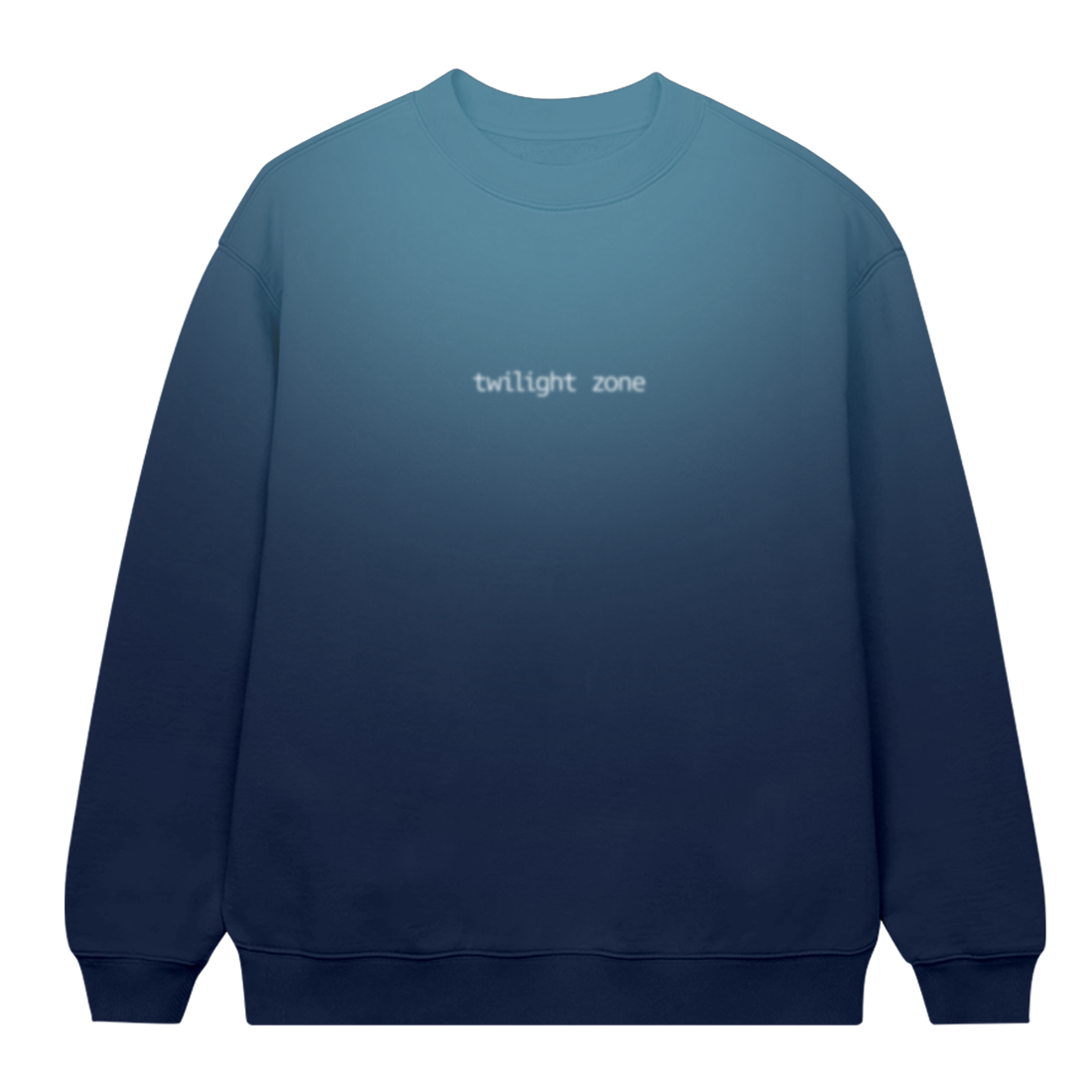 Ariana Grande - twilight zone blur crewneck
