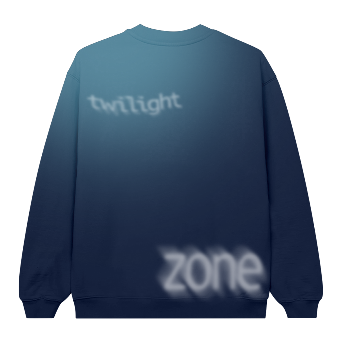 Ariana Grande - twilight zone blur crewneck