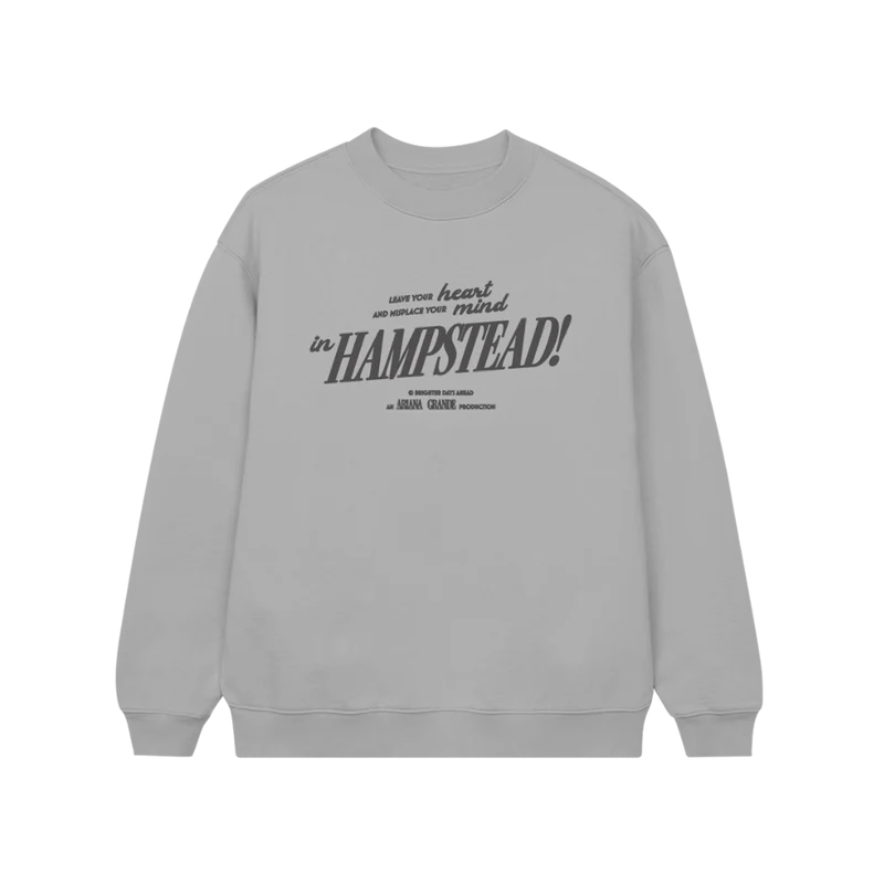 Ariana Grande - hampstead crewneck (grey)