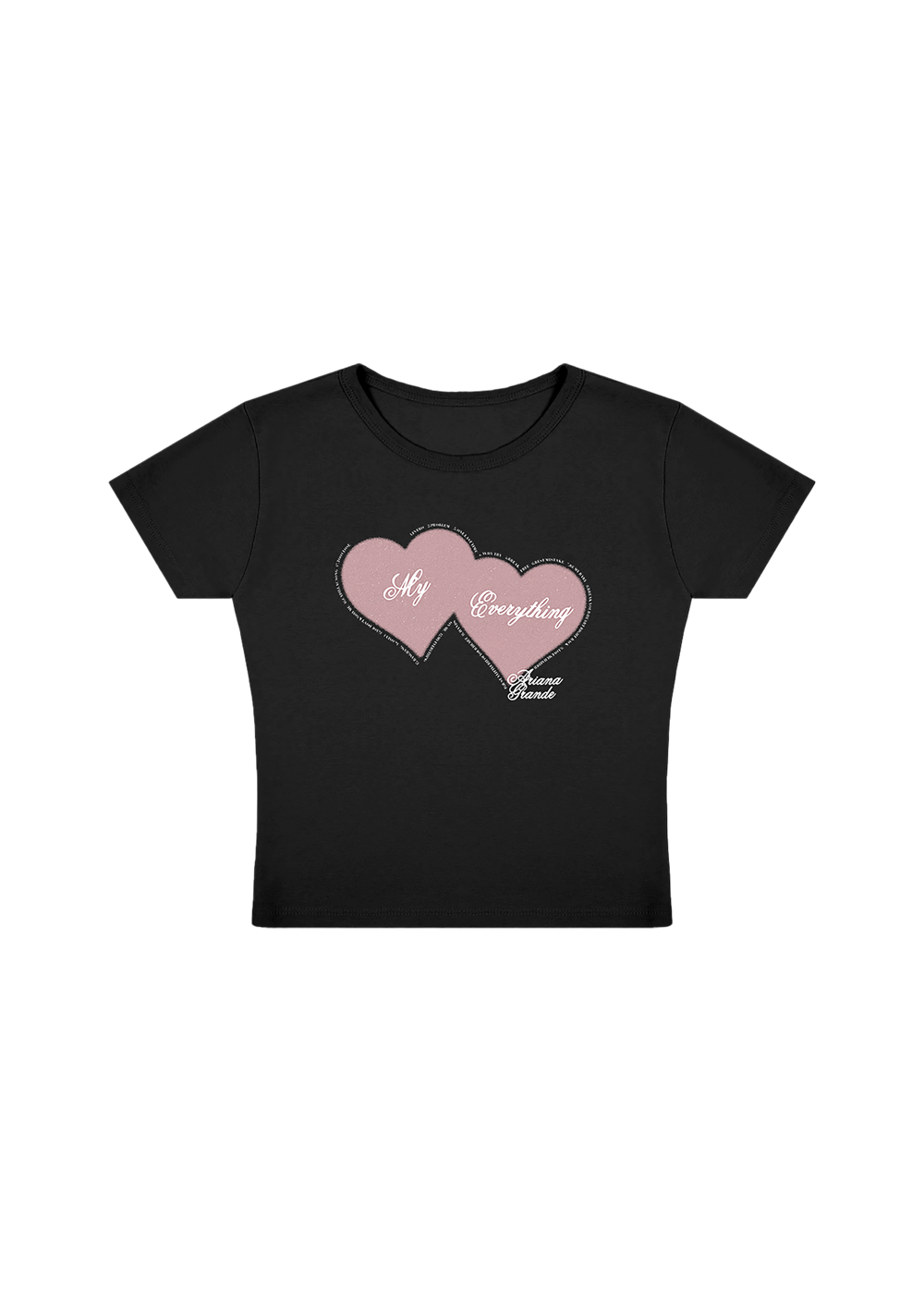 Ariana Grande - my everything tenth anniversary baby tee