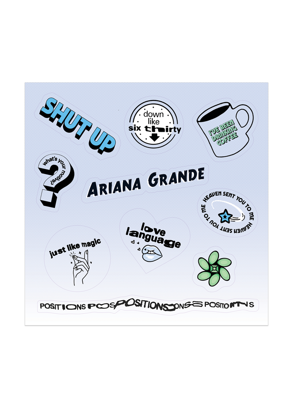 Ariana Grande - Positions Deluxe Fifth Anniversary Edition 2LP