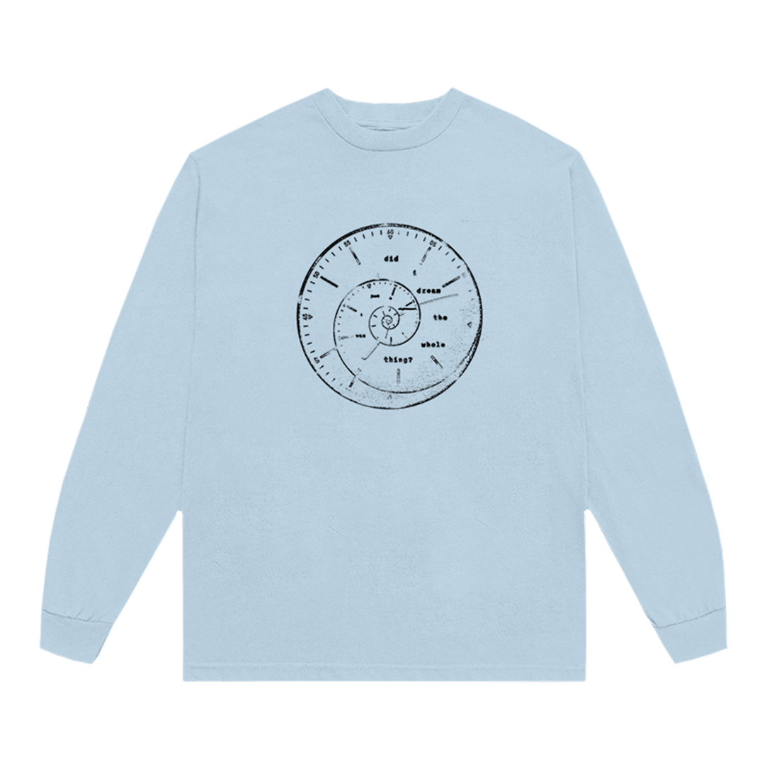 Ariana Grande - twilight zone clock longsleeve t-shirt