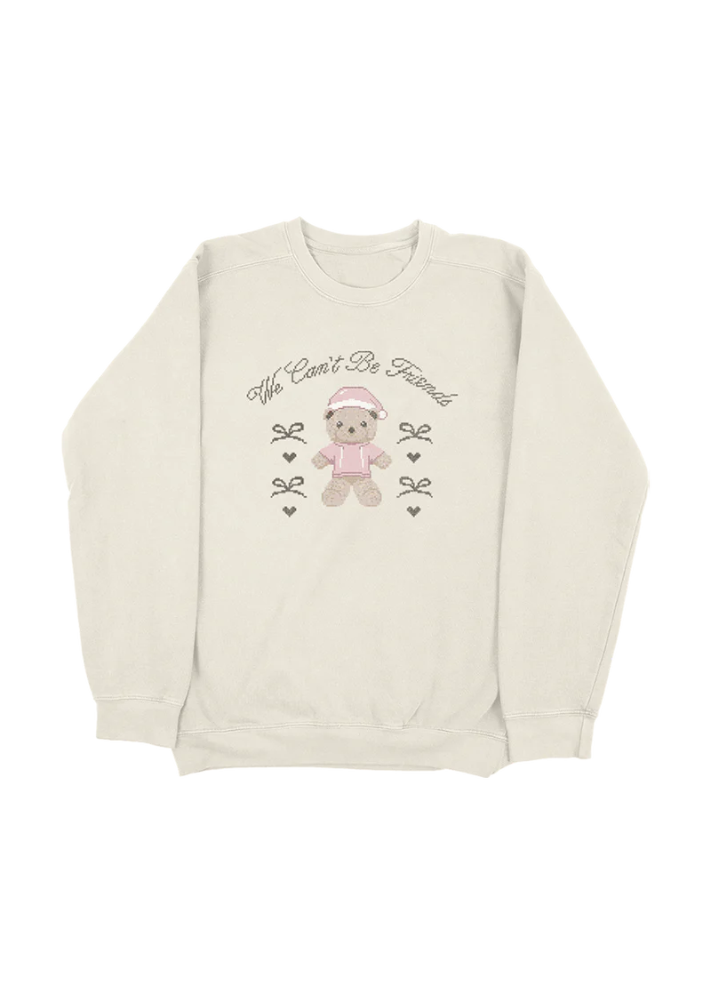 Ariana Grande - holiday teddy crewneck