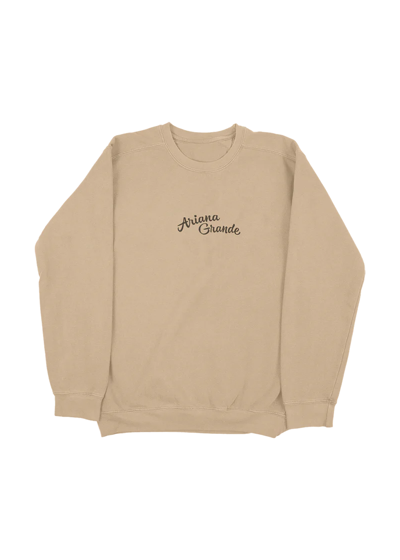 Ariana Grande - ari's wishlist crewneck