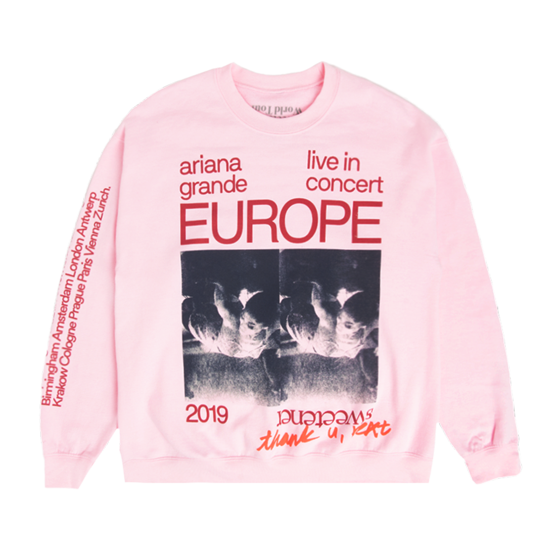 Ariana Grande - Live In Europe 1993 Crewneck