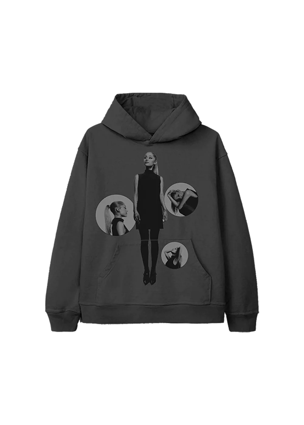 Ariana Grande - eternal sunshine grey bubbles hoodie