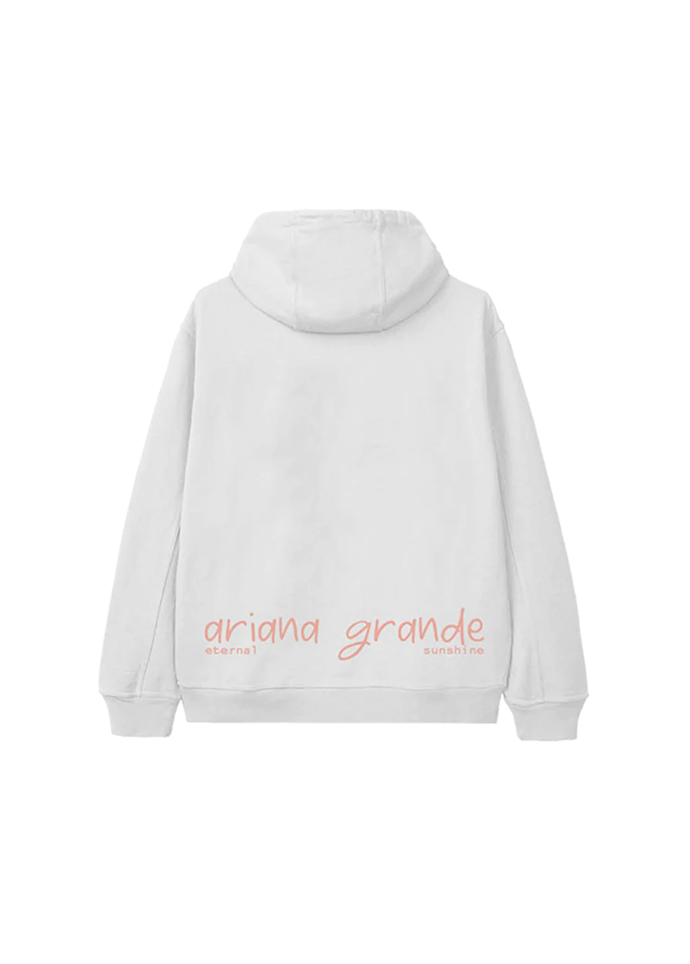 Sweat Crewneck Officiel Ariana Grande 7 Rings - Taille L - Blanc - Neuf Avec étiquettes - Merch Rare